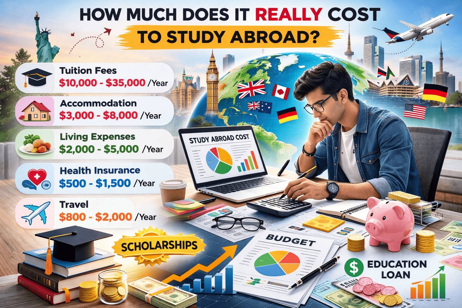 How Much Does It Really Cost to Study Abroad?